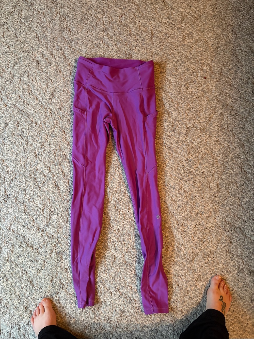 Lululemon fast and free fleece tight